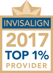 top 1% invisalign provider badge